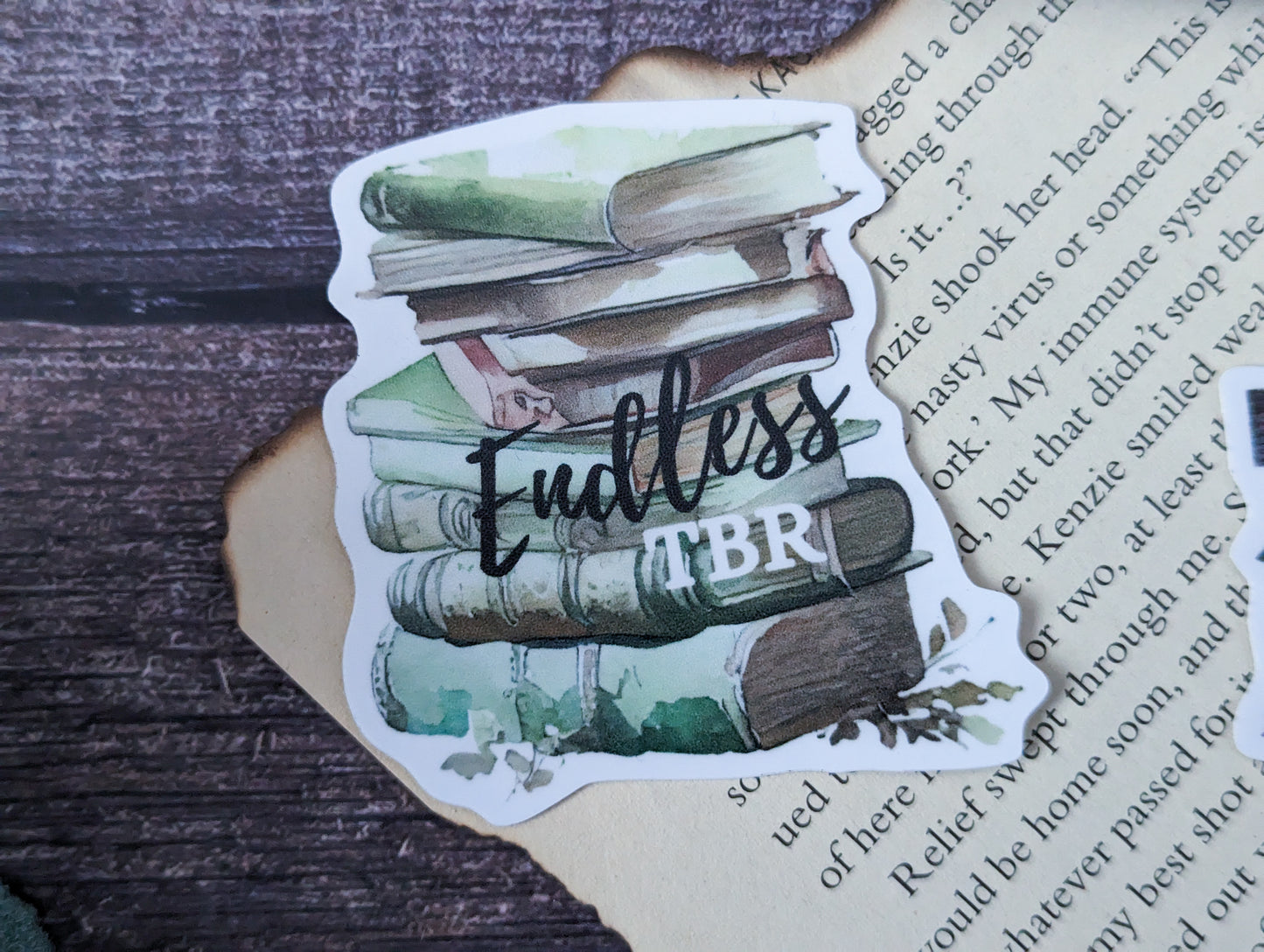 Endless TBR Sticker