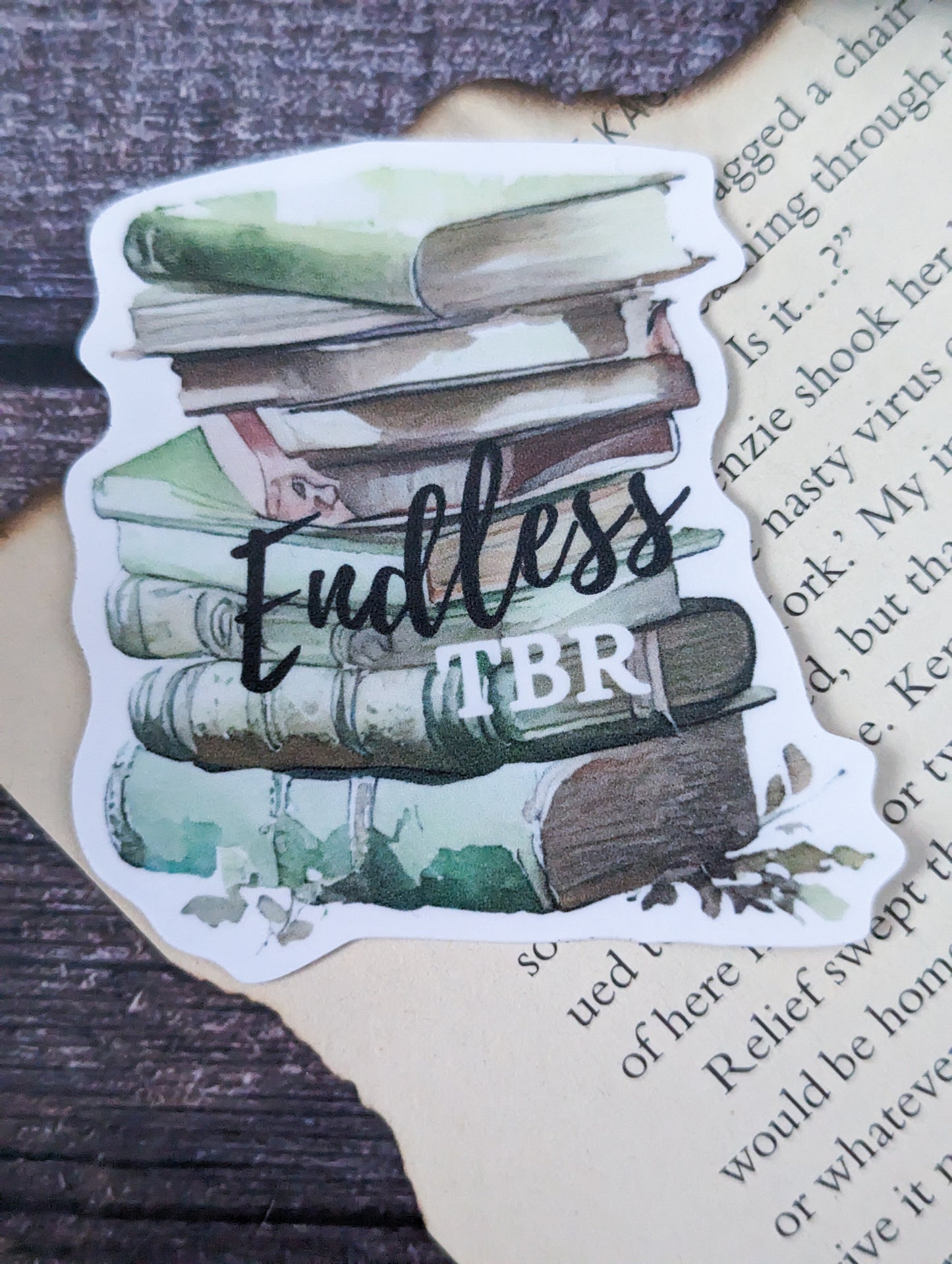 Endless TBR Sticker