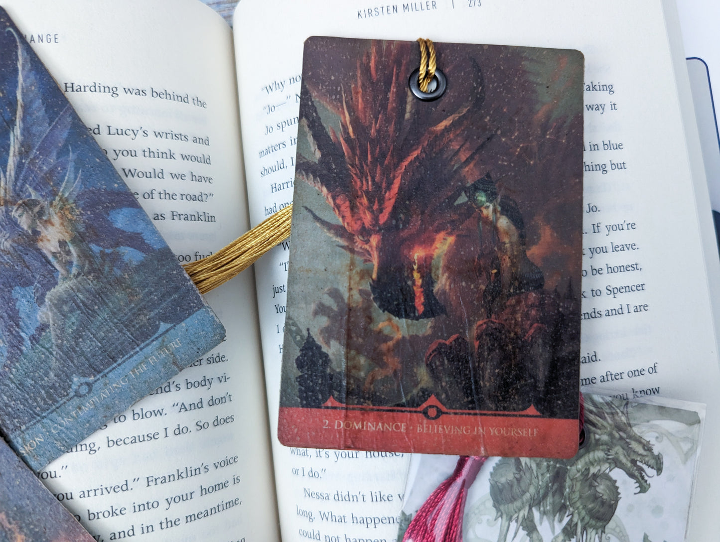 Dragon Playing Card Bookmarks