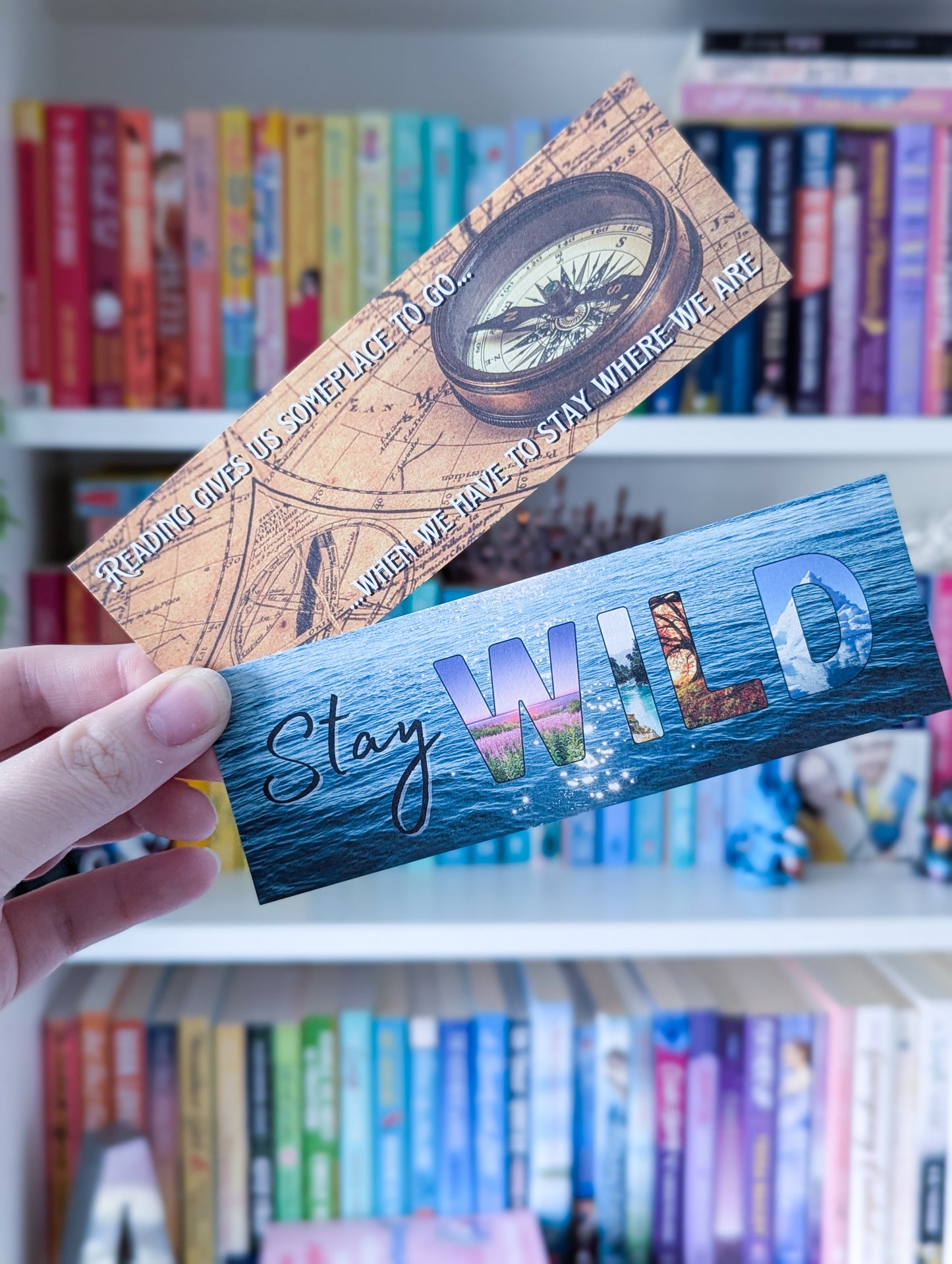 Reading Gives us Somewhere to go Bookmark