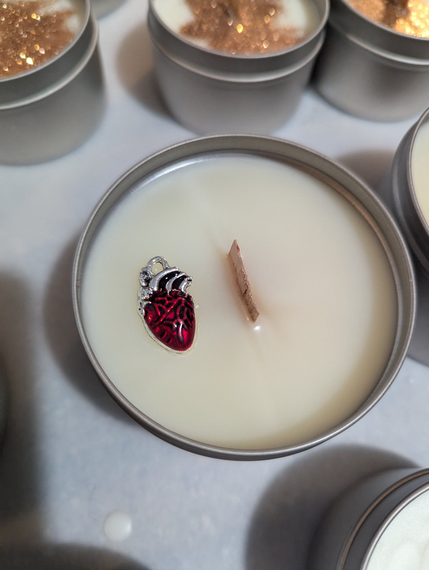 The Tell-Tale Heart Candle - Chocolate Raspberry