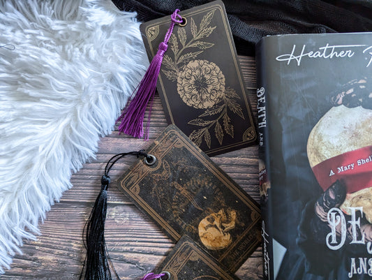 Skeleton Tarot Card Bookmarks