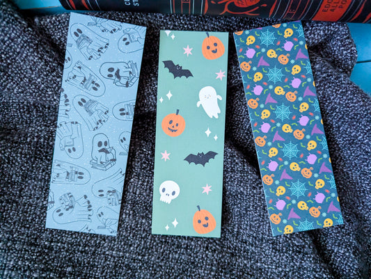 Halloween Bookmarks & Bundle