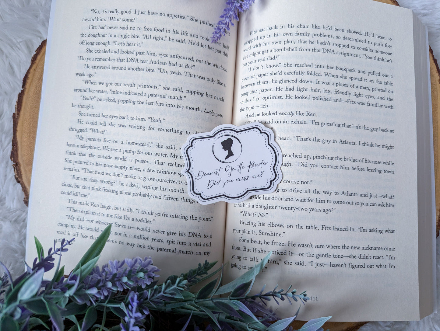 Gentle Reader Sticker