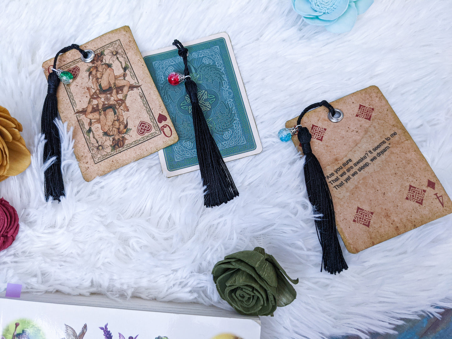 Fae Playing Card Bookmarks