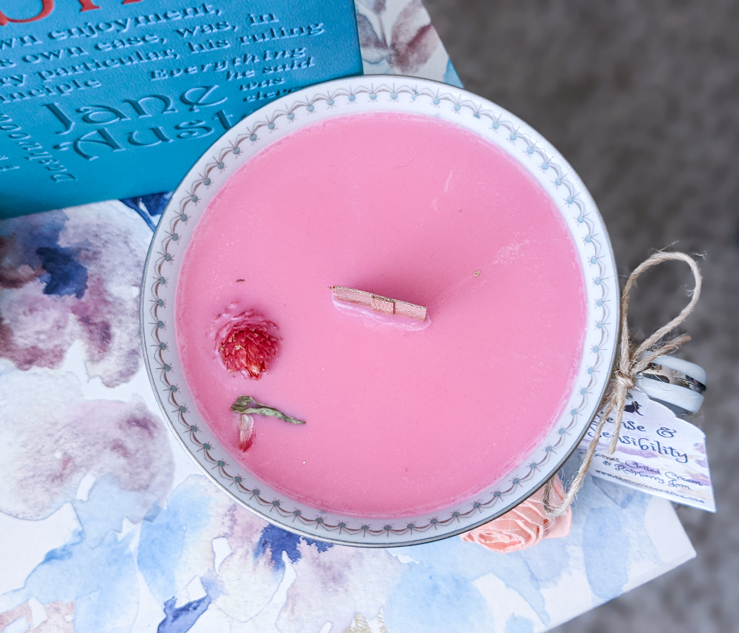 Sense & Sensibility Teacup - Scones, Clotted Cream & Raspberry Jam