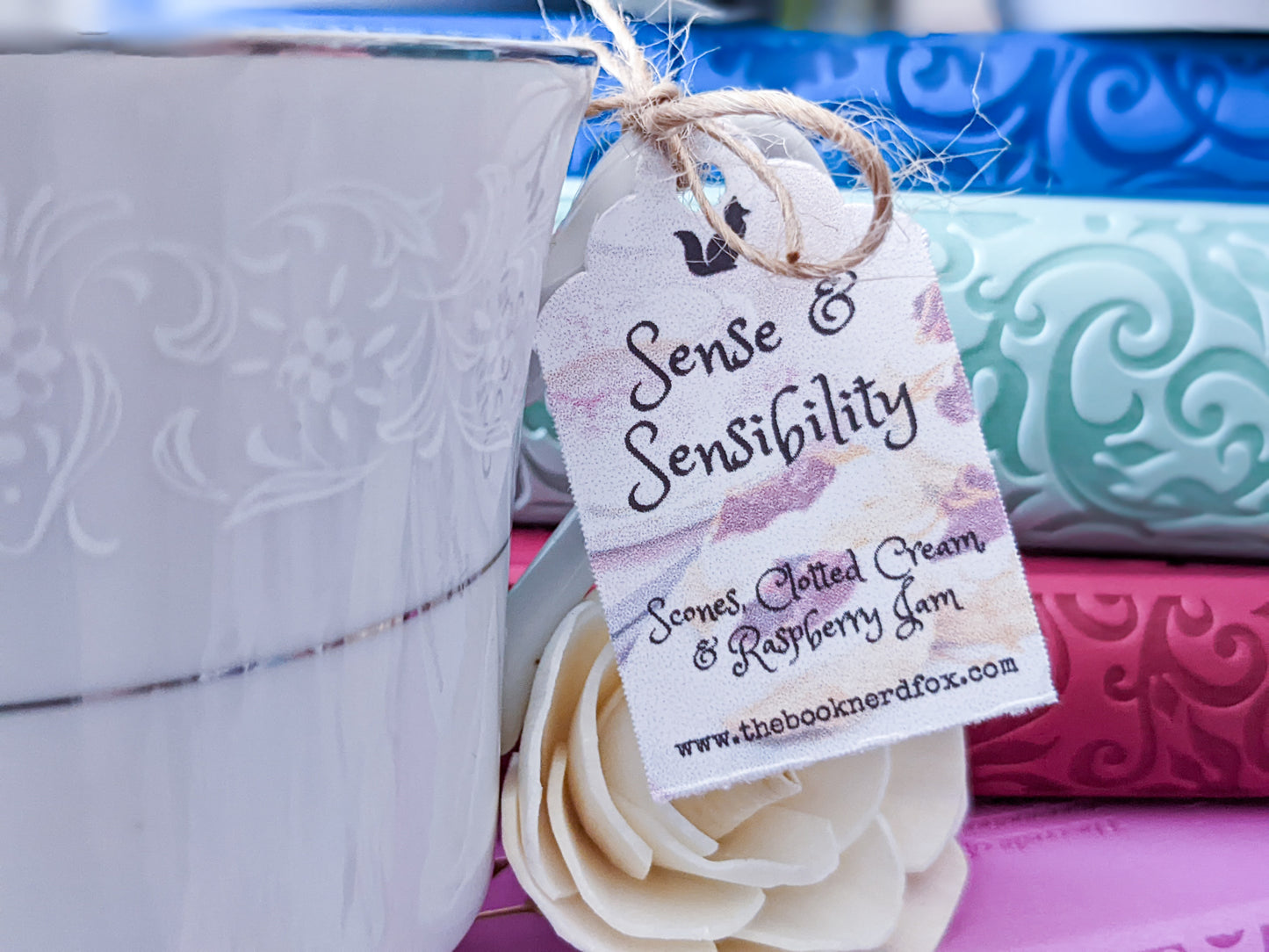 Sense & Sensibility Teacup - Scones, Clotted Cream & Raspberry Jam