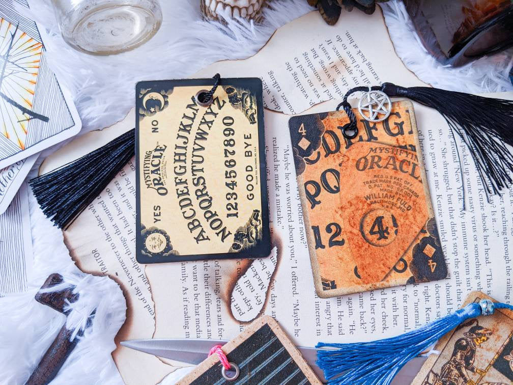 Ouija Board Playing Card Bookmark